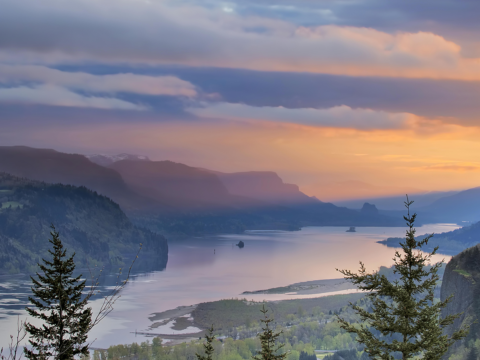 Wimahl River at Dawn