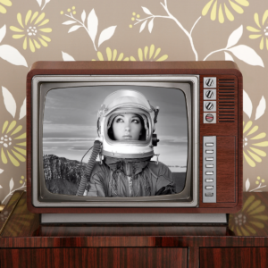 An early Farnsworth device featuring a scene from Alison McGovern's The Martian Adventure