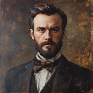 A painted portrait of John Calhoun Clemson, President of the Union of American States from 1888-1899
